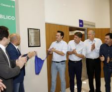 Governador Carlos Massa Ratinho Júnior na Associação Comercial e Industrial de Cascavel (ACIC) -  Cascavel, 07/02/2019  -  Foto: Arnaldo Alves/ANPr