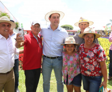 O governador Carlos Massa Ratinho Junior recebe a ministra da Agricultura, Pecuária e Abastecimento, Tereza Cristina, no Show Rural Coopavel. - Cascavel, 08/02/2019 - Foto: Rodrigo Félix Leal/ANPr