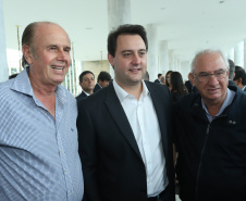 Governador Carlos Massa Ratinho Júnior dá posse ao secretário de Estado da Infrestrurura e Logística, Sandro Alex, e ao diretor do Departamento de Estradas e Rodagem (DER), João Alfredo zampieri - Curitiba, 13/02/2019 - Foto: Rodrigo Félix Leal/ANPr