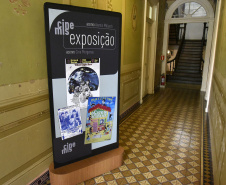 Cine MIS, exposição no Museu da Imagem e do Som do Paraná(MIS).Curitiba, 21 de fevereiro de 2019.Foto: Kraw Penas/SEEC