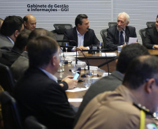 Governador em exercício Darci Piana coordena reunião com equipe de Governo.  -  Curitiba, 27/02/2019  -  Foto: Jaelson Lucas/ANPr