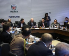 Governador em exercício Darci Piana coordena reunião com equipe de Governo.  -  Curitiba, 27/02/2019  -  Foto: Jaelson Lucas/ANPr