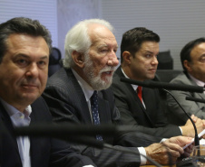 Governador em exercício Darci Piana coordena reunião com equipe de Governo.  -  Curitiba, 27/02/2019  -  Foto: Jaelson Lucas/ANPr