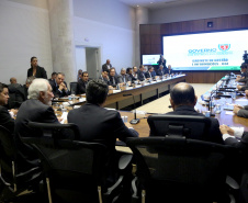 Governador em exercício Darci Piana coordena reunião com equipe de Governo.  -  Curitiba, 27/02/2019  -  Foto: Jaelson Lucas/ANPr