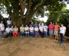 Grupo do município de Figueira. -  Foto: Emater