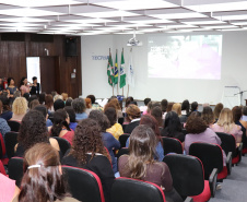 Colaboradoras do Tecpar participam de evento do Dia das Mulheres  -  Curitiba, 08/03/2019  -  Foto: Divulgação Tecpar