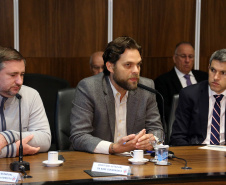 Reunião do secretariado coordenada pelo vice-governador Darci Piana.  -   Curitiba,  12/03/2019  -  Foto: Gilson Abreu/ANPr