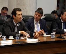 Reunião do secretariado coordenada pelo vice-governador Darci Piana.  -   Curitiba,  12/03/2019  -  Foto: Gilson Abreu/ANPr