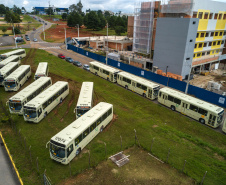 Novos Ônibus no Terminal de Pinhais. 15/03/2019
Foto: Maurilio Cheli