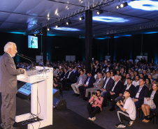 Vice governador Darci Piana participa da segunda edição do Smart City Expo Curitiba 2019. Maior evento de cidades inteligentes do mundo, o Smart City acontece na Expo Barigui. Curitiba, 21/03/2019 -  Foto: Gilson Abreu/ANPr