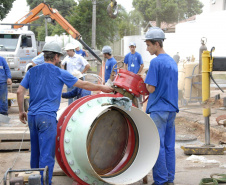 Presente em 345 municípios no Paraná, a Companhia de Saneamento do Paraná (Sanepar) comemora o Dia Mundial da Água com um índice de 100% no atendimento com água tratada da população urbana atendida nessas cidades. São mais de 3 milhões de ligações de água, 54 mil quilômetros de redes distribuidoras e 166 estações de tratamento. A Sanepar também atende Porto União, em Santa Catarina.  -  Curitiba, 21/03/2019  -  Foto:  Divulgação Tecpar