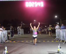 Corrida Noturna da PM tem mais de 500 participantes em Araucária (PR), na RMC. Foto: Soldado Fernando Chauchuti