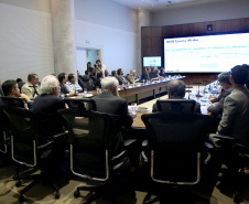 Vice-governador Darci Piana coordena Reunião com Secretariado, com a apresentação da Secretaria da Educação.  -  Curitiba, 26/03/2019  -  Foto: Jaelson Lucas/ANPr