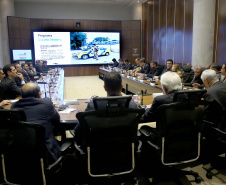 Vice-governador Darci Piana coordena Reunião com Secretariado, com a apresentação da Secretaria da Educação.  -  Curitiba, 26/03/2019  -  Foto: Jaelson Lucas/ANPr