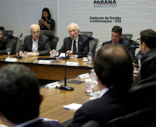 Vice-governador Darci Piana coordena Reunião com Secretariado, com a apresentação da Secretaria da Educação.  -  Curitiba, 26/03/2019  -  Foto: Jaelson Lucas/ANPr