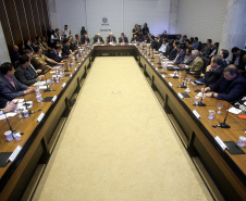 Vice-governador Darci Piana coordena Reunião com Secretariado, com a apresentação da Secretaria da Educação.  -  Curitiba, 26/03/2019  -  Foto: Jaelson Lucas/ANPr