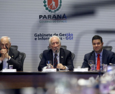 Vice-governador Darci Piana coordena Reunião com Secretariado, com a apresentação da Secretaria da Educação.  -  Curitiba, 26/03/2019  -  Foto: Jaelson Lucas/ANPr