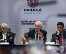 Vice-governador Darci Piana coordena Reunião com Secretariado, com a apresentação da Secretaria da Educação.  -  Curitiba, 26/03/2019  -  Foto: Jaelson Lucas/ANPr