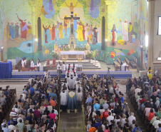 Santuário Nossa Senhora Aparecida, em Astorga. Foto:santuarioastorga.com.br