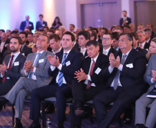 Governador Carlos Massa Ratinho Júnior participa  da 3ª edição do evento GRI PPPs e Concessões Brasil, em São Paulo.
São Paulo, 28/03/2019 - Foto: Rodrigo Félix Leal/ANPr