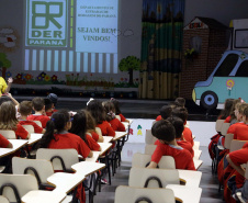 Escola de trânsito do DER. Foto: Gilson Abreu/ANPr