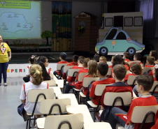 Escola de trânsito do DER. Foto: Gilson Abreu/ANPr