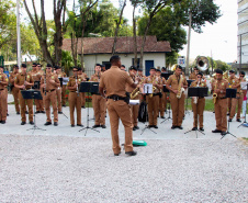 Curitiba, 02 de abril de 2019. Inauguração da Nova Sede da 1ª Cia do 13º BPM  -  Curitiba, 02/04/2019  -  Foto: Soldado Amanda Morais