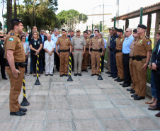 Curitiba, 02 de abril de 2019. Inauguração da Nova Sede da 1ª Cia do 13º BPM  -  Curitiba, 02/04/2019  -  Foto: Soldado Amanda Morais