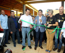 Governador Carlos Massa Ratinho Júnior inaugura em Guarapuava a nova sede do Colégio Estadual Leni Marlene Jacob  -  Guarapuava, 04/04/2019  -  Foto: Jaelson Lucas/ANPr