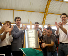 |Governador Carlos Massa Ratinho Júnior inaugura em Guarapuava a nova sede do Colégio Estadual Pedro Carli  -  Guarapuava, 04/04/2019  -  Foto: Jaelson Lucas/ANPr