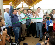 |Governador Carlos Massa Ratinho Júnior inaugura em Guarapuava a nova sede do Colégio Estadual Pedro Carli  -  Guarapuava, 04/04/2019  -  Foto: Jaelson Lucas/ANPr