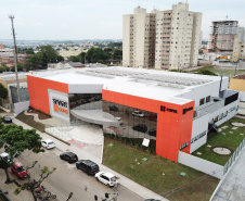 A Copel já concluiu a centralização de todas as suas unidades de operações e serviços que ficavam no interior do Paraná. As equipes agora trabalham concentradas no polo Smart Copel, construído no bairro Novo Mundo, em Curitiba.  -  Curitiba, 05/04/2019  -  Foto: Dani Catisti/Copel