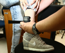 Decreto regulamenta pagamento de tornozeleiras eletrônicas. Foto Jonas Oliveira/Arquivo-ANPr
