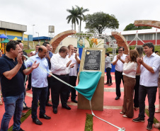 O secretário do Desenvolvimento Sustentável e Turismo, Márcio Nunes, participou, no último sábado (06), da reinauguração do Bosque Municipal "André Ricardo da Silva", em Terra Boa. Durante o evento também houve ações do Programa "Educação Ambiental para Bacias Hidrográficas"  -  Terra Boa, 06/04/2019  -  Foto: Dênis Ferreira Netto/SEDEST