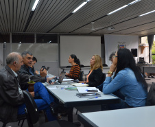 Representantes do Conselho Estadual de Segurança Alimentar e Nutricional (Consea/PR) reuniram-se nos dias 8 e 9 de abril para debater o desenvolvimento de políticas públicas para o setor e o modelo da Conferência Estadual de Segurança Alimentar e Nutricional 2019, agendada para os dias 4 e 5 de agosto.  -  Curitiba, 10/04/2019  -  Foto: Divulgação SESA