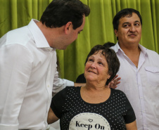 O governador Carlos Massa Ratinho Junior  assina ordem de serviço para construção de Escola em Mauá da Serra nesta quarta-feira (10).  Mauá da Serra, 10/04/2019 -  Foto: Geraldo Bubniak/ANPr