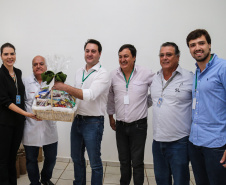 O governador Carlos Massa Ratinho Junior  visita a SL Alimentos em Mauá da Serra nesta quarta-feira (10).  Londrina, 10/04/2019 -  Foto: Geraldo Bubniak/ANPr