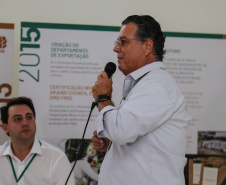 O governador Carlos Massa Ratinho Junior  visita a SL Alimentos em Mauá da Serra nesta quarta-feira (10).  Londrina, 10/04/2019 -  Foto: Geraldo Bubniak/ANPr