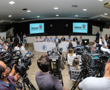 O governador Carlos Massa Ratinho Junior  participa da Expolondrina nesta quarta-feira (10).  Londrina, 10/04/2019 -  Foto: Geraldo Bubniak/ANPr