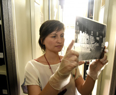 Cristiane Senn, diretora do Museu da Imagem e do Som do Paraná(MIS).

Foto: Kraw Penas/SEEC