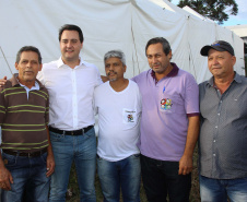 Governador Carlos Massa Ratinho Júnior visita a fábrica da Klabin em Ortigueira, na assinatura de convênio com a empresa e a prefeitura do município para a construção da Escola Técnica de Operação Florestal e Agrícola. - Ortigueira, 16/04/2019 - Foto: Jaelson Lucas/ANPr