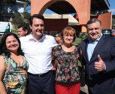 O governador Carlos Massa Ratinho Junior e o ministro da Cidadania, Osmar Terra, lançam o programa Criança Feliz . Curitiba, 18/04/2019 - Foto: Rodrigo Felix Leal/ANPr