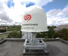 O radar meteorológico Banda X vai monitorar a Região Metropolitana de Curitiba a partir de março, fornecendo dados, minuto a minuto, para ações de prevenção de desastres naturais