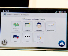 O aplicativo de Vistoria Digital, desenvolvido pelo Departamento de Trânsito do Paraná (Detran-PR) e a Celepar, atingiu mais de cinco milhões de vistorias desde seu lançamento em 2016.  -  Foto: Divulgação Detran