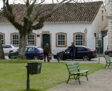 História, cavalgada e natureza encantam na Rota dos Tropeiros. Cidade da Lapa - Foto: Arnaldo Alves/ANPr