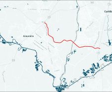 A Comec iniciou as tratativas para a revisão do projeto do Trecho Sul do Corredor Metropolitano, que futuramente será a continuação da PR-423, ligando os municípios de Araucária (pela BR-476) e Fazenda Rio Grande (pela BR-116).  -   Curitiba, 29/04/2019  -  Foto: Divulgação Comec