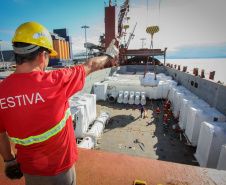 Todos os dias, em média, cerca de mil pessoas chegam para trabalhar no Porto de Paranaguá. São funcionários da empresa pública, servidores das empresas operadoras portuárias, motoristas, prestadores de serviços e trabalhadores portuários avulsos, os chamados TPAs.  -  Paranaguá, 30/04/2019  -  Foto: Claudio Neves/APPA