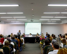 Começou nesta quinta-feira (2), em Curitiba, a Semana Integrada de Enfermagem do Paraná 2019. No dia 12 de maio é comemorado do Dia Internacional da Enfermagem e o objetivo do evento é promover o debate sobre a contribuição dos profissionais da área. Foto:SESA