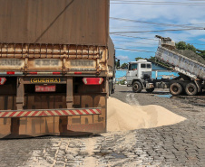 Ação conjunta reduz em 76% os furtos de cargas em Paranaguá . Foto: Arquivo/APPA