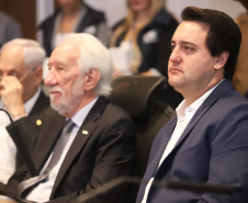 Governador Carlos Massa Ratinho Júnior durante reunião com a equipe de governo.Curitiba, 07-05-19.Foto:Rodrigo Felix Leal / ANPr.